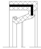 液壓油缸密封件之骨架式旋轉(zhuǎn)油封密封圈 液壓油缸密封件之骨架式旋轉(zhuǎn)油封密封圈